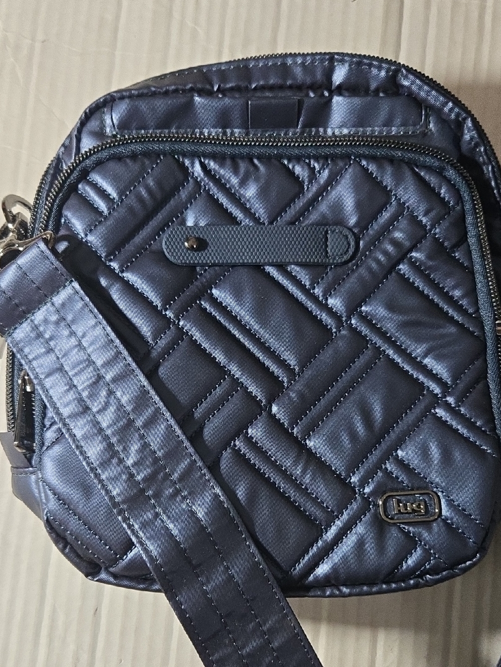 Lug Quilted Crossbody Bag